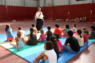 Alumnos del CEIP Andrés Orozco de Arafo