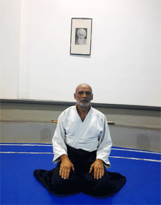 De práctica por el dojo Kuubukan