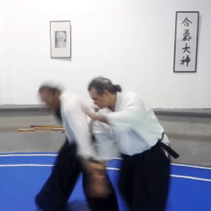 Sensei Ishana Pérez, Uke Alberto Méndez 