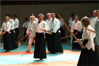 Cuál es el origen de las técnicas de armas en Aikido?