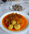 Bacalao encebollado